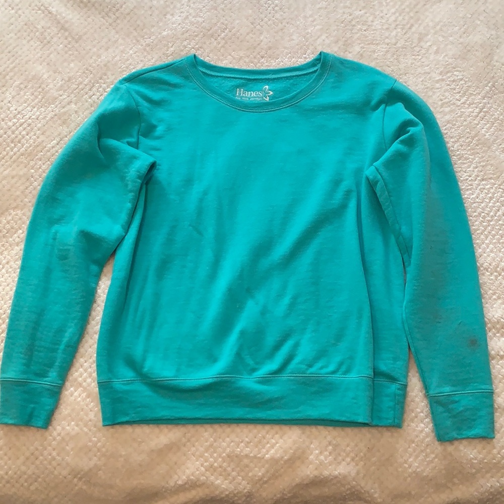 Teal Crewneck